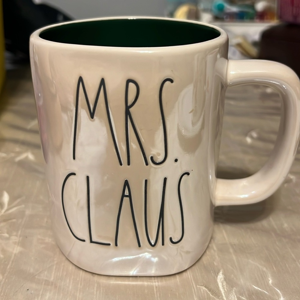 Rae Dunn Mrs. Claus Mug